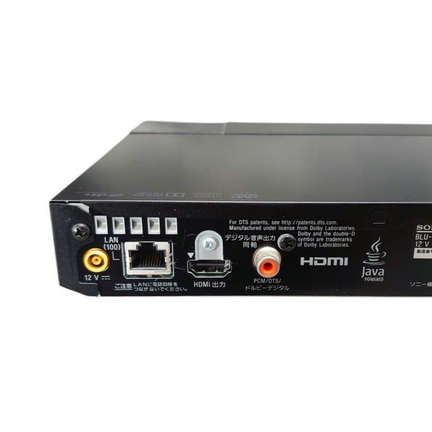 【美品】SONY Blu-rayプレーヤー/DVDプレーヤー BDP-S1500