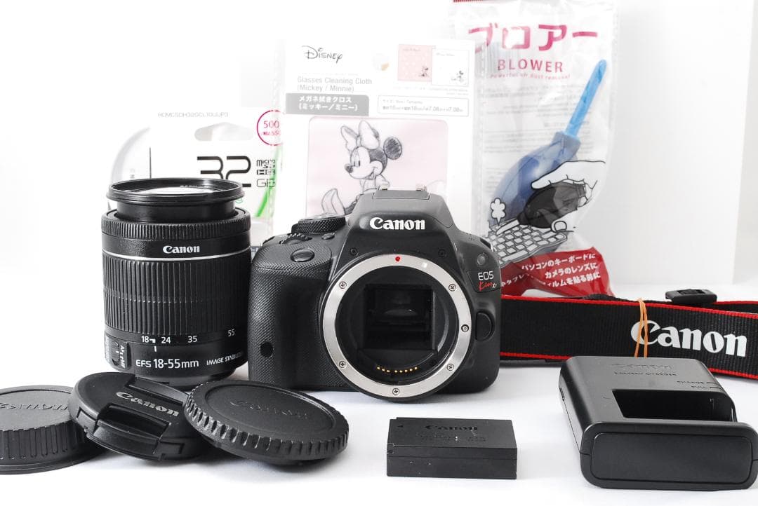 ショット数182回 Canon Kiss X7 レンズキット スマホ転送 軽量