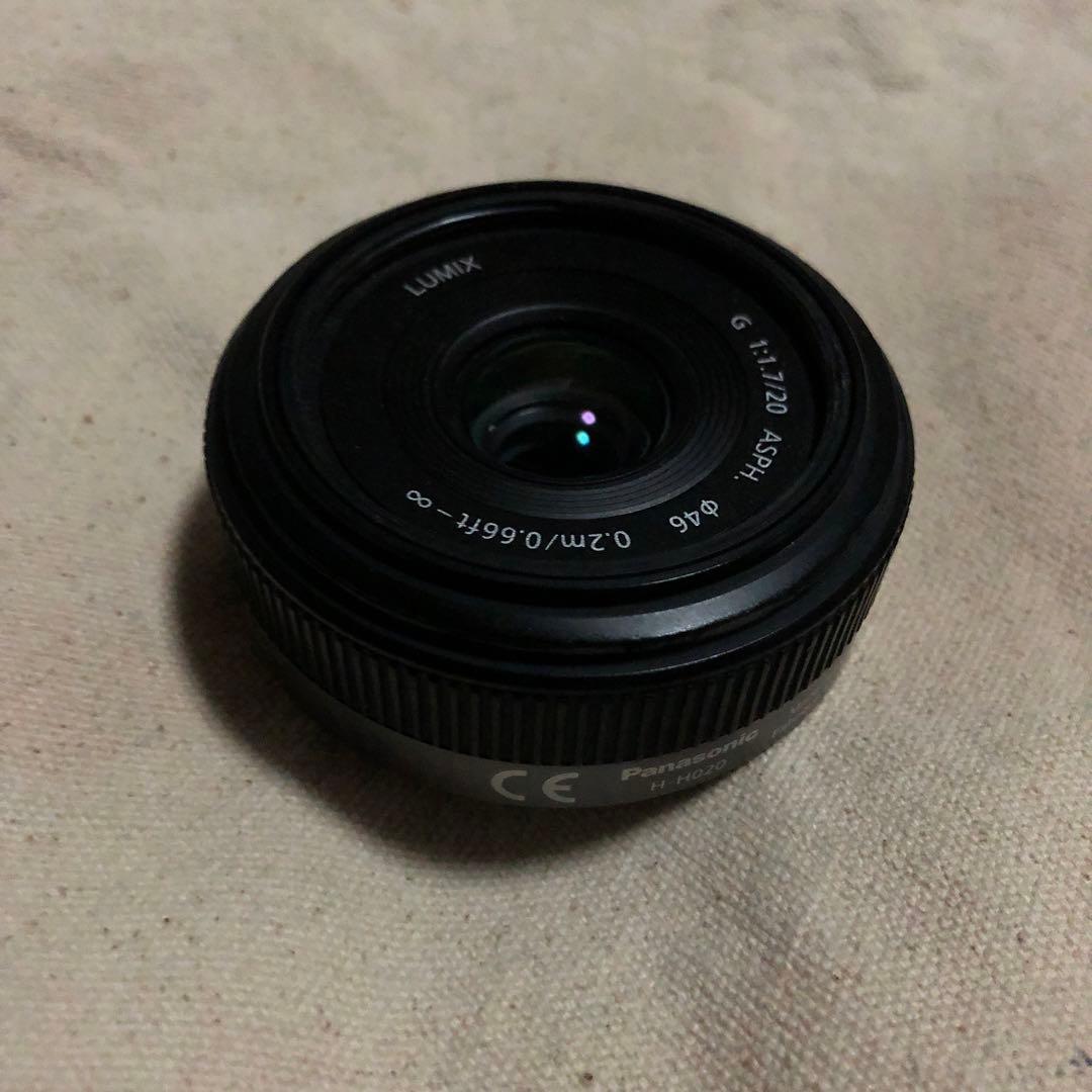 Panasonic LUMIX G 20mm F1.7 H-H020 パンケーキ