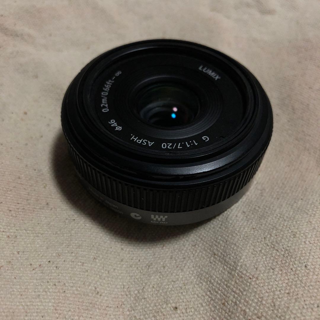 Panasonic LUMIX G 20mm F1.7 H-H020 パンケーキ