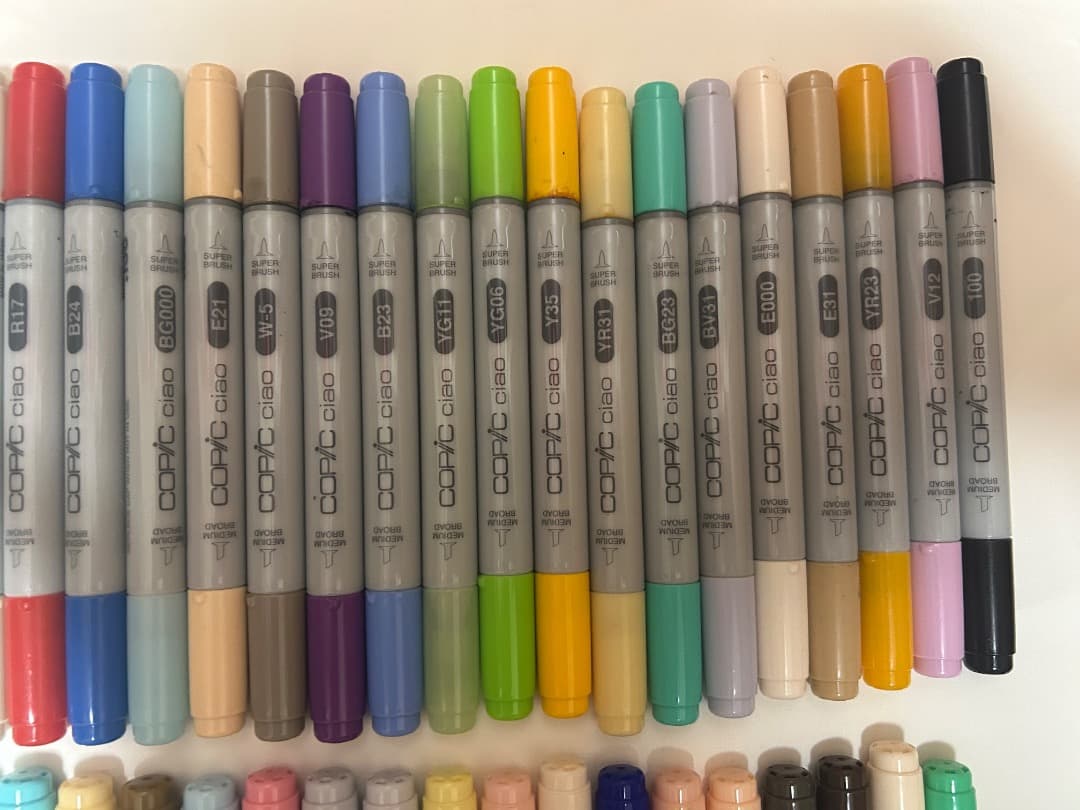 CopicCiao 78本＋Sketch 1本 纏め売り/使用感あり/おまけ付き