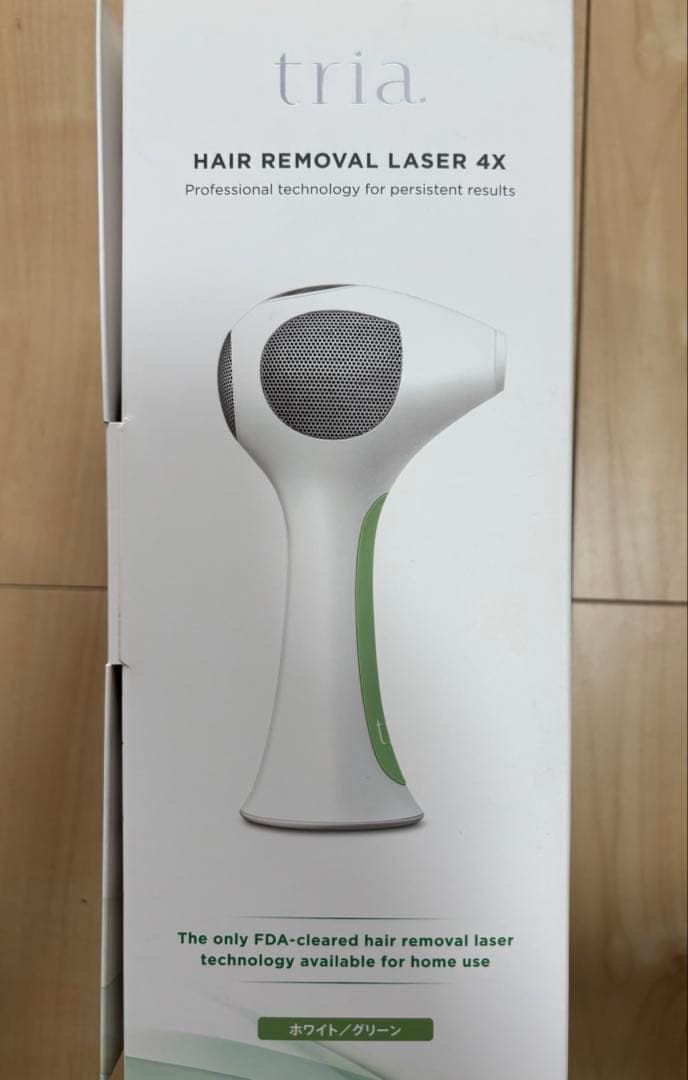 【美品】tria Hair Removal Laser 4X トリア 脱毛器
