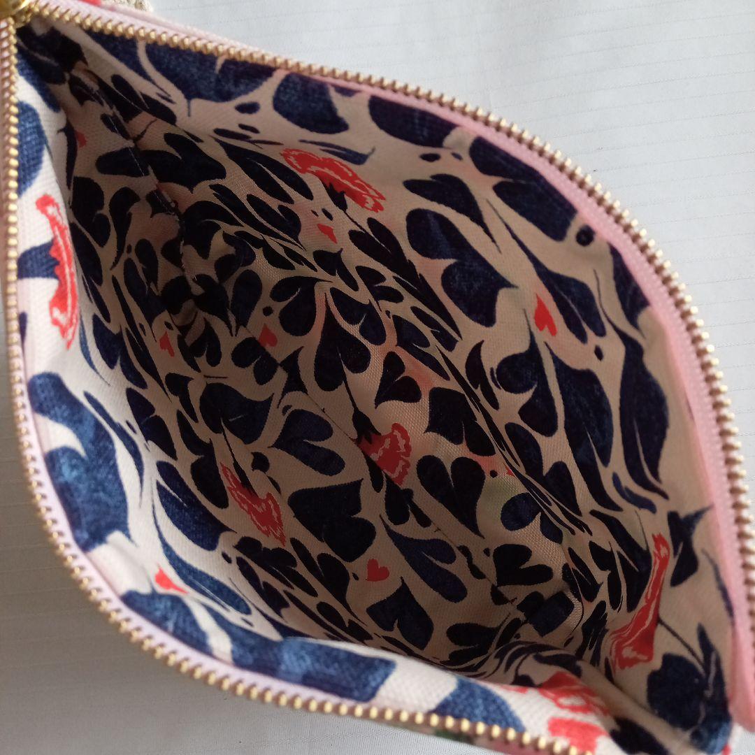 専用品　紙袋風トートバック•¥500化粧ポーチ2点•フラットポーチ　ハンドメイド