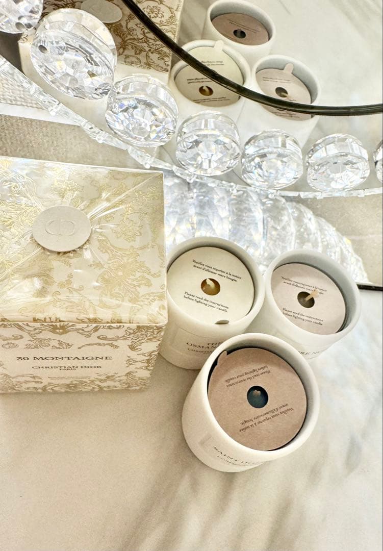 DIOR 30 MONTAIGNE アロマキャンドル 4個セット