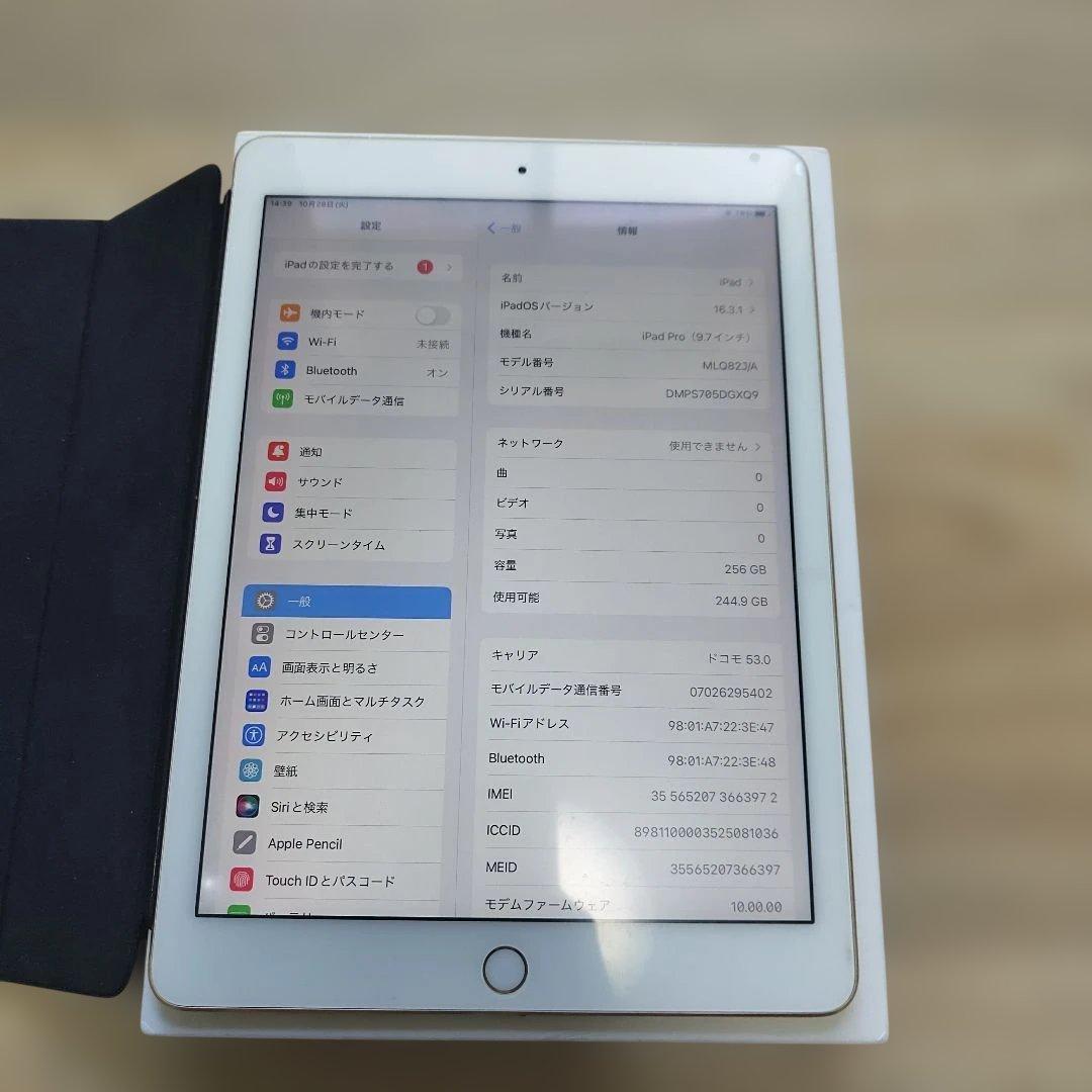 Apple iPad Pro 9.7 256GB キーボード Pencil