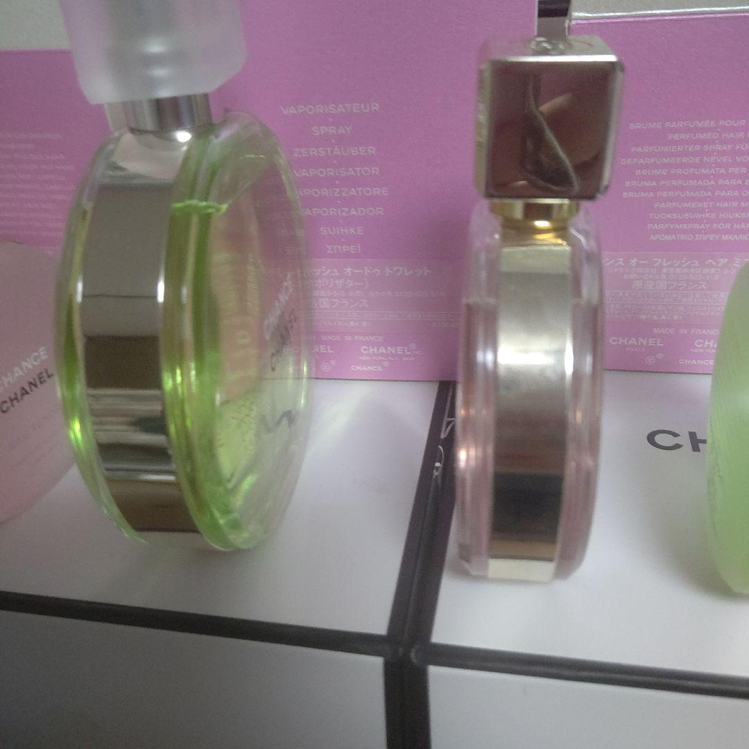 CHANEL チャンスオーフレッシュオードゥトワレット100ml まとめ売り5点