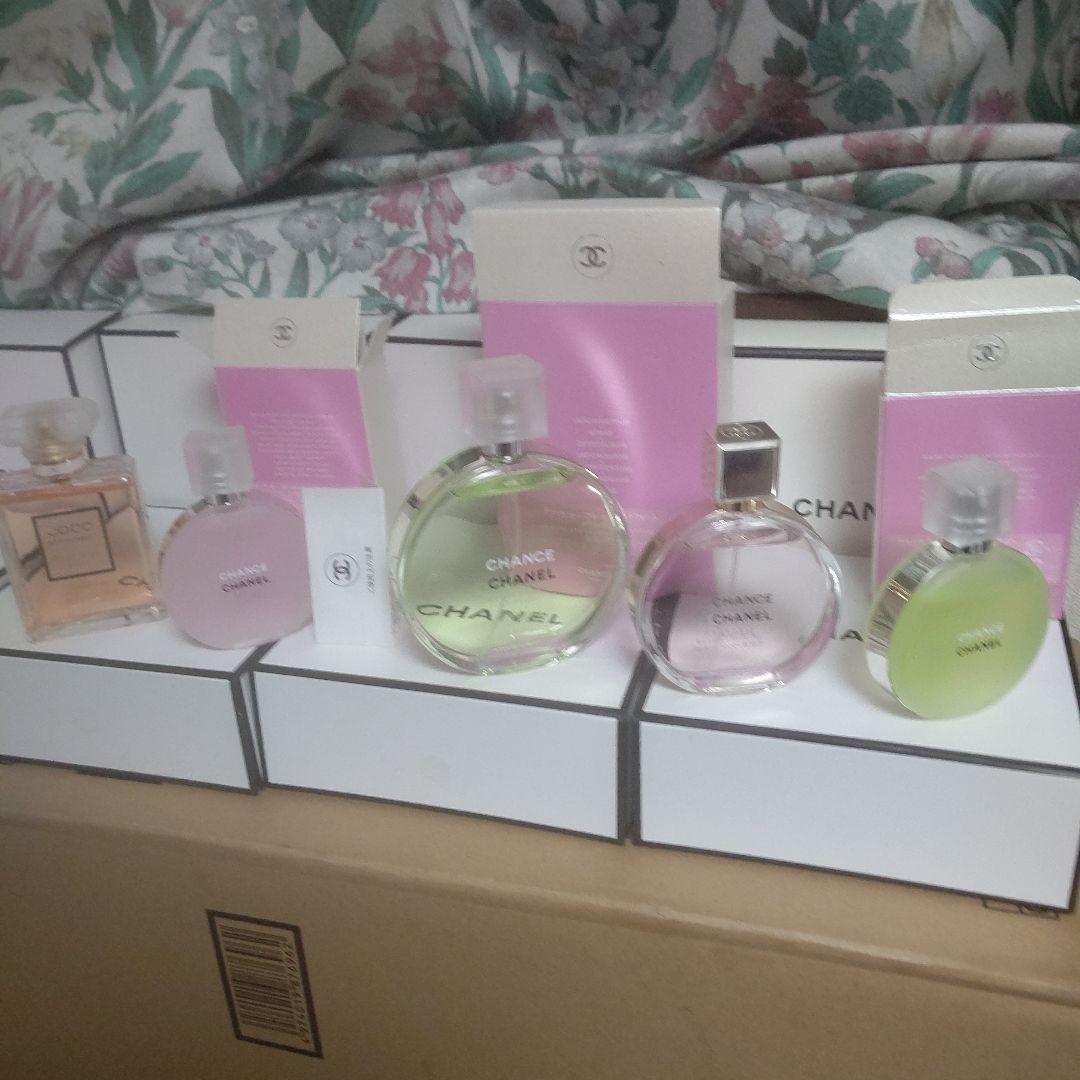 CHANEL チャンスオーフレッシュオードゥトワレット100ml まとめ売り5点