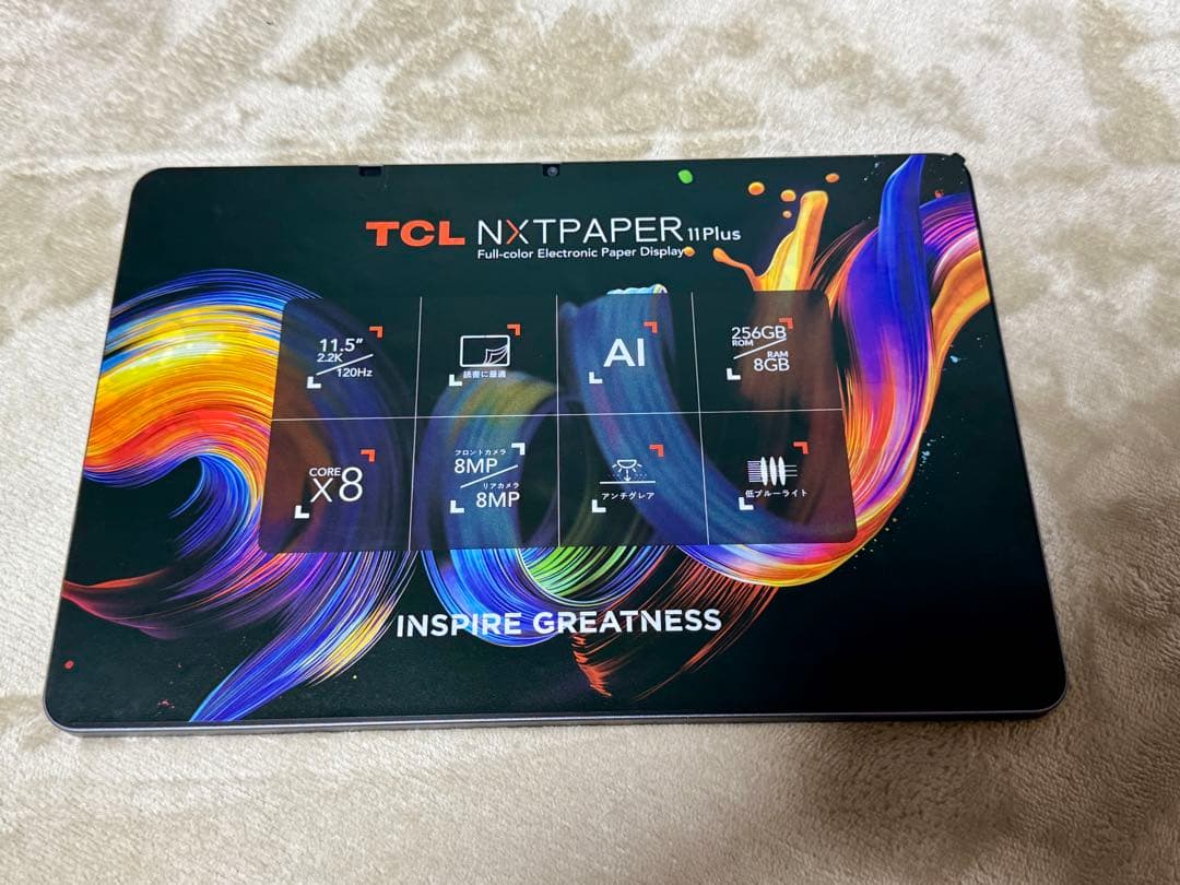 【ほぼ新品】TCL NXTPAPER 11 Plus 純正T-PEN付