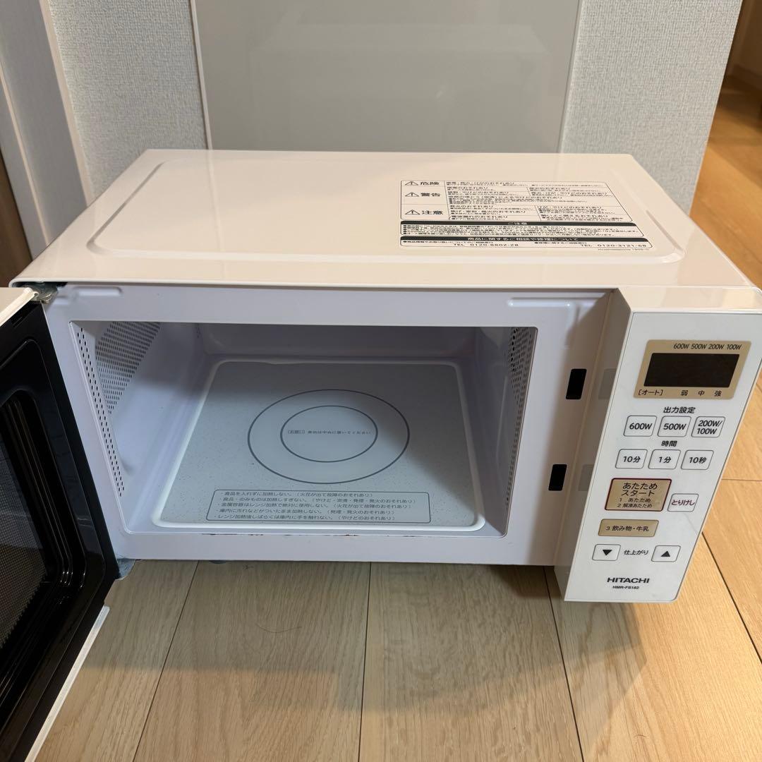 HITACHI 電子レンジ　HMR-FS182 2019年製