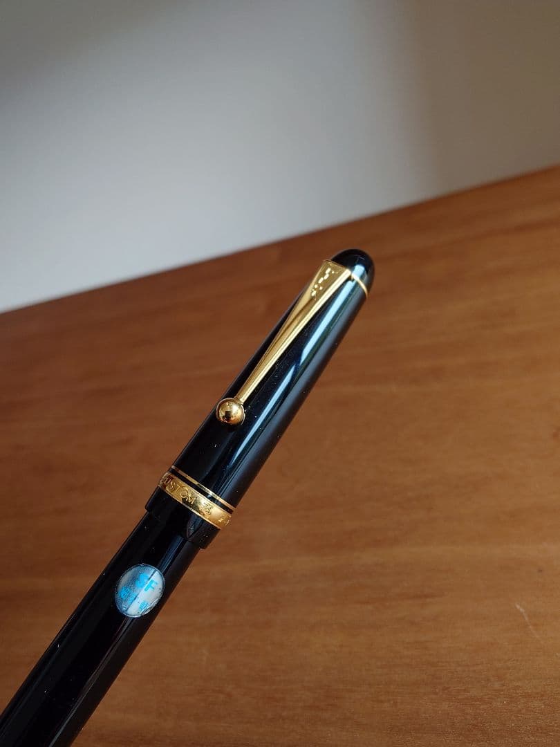 PILOTパイロット 万年筆 CUSTOM74 黒カートリッジインキ ケース付き