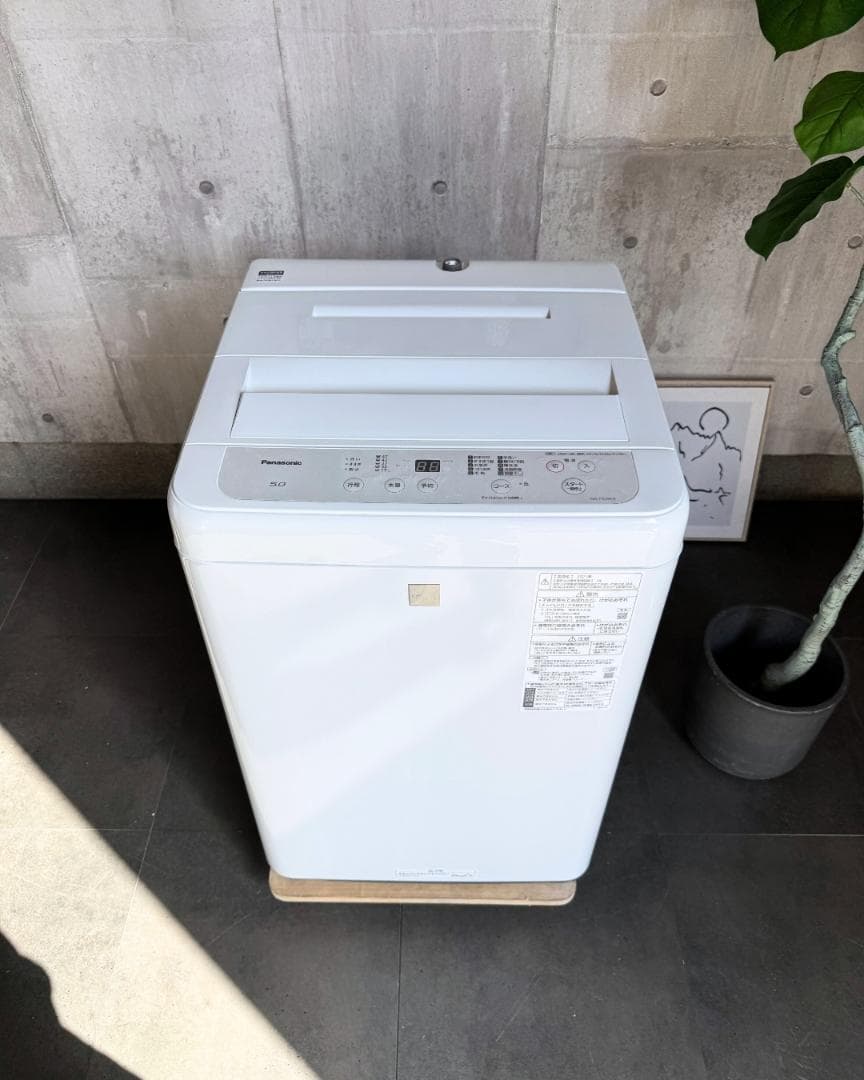設置まで✨ Panasonic 一人暮らし洗濯機 5kg✨ 2021年製⭕️