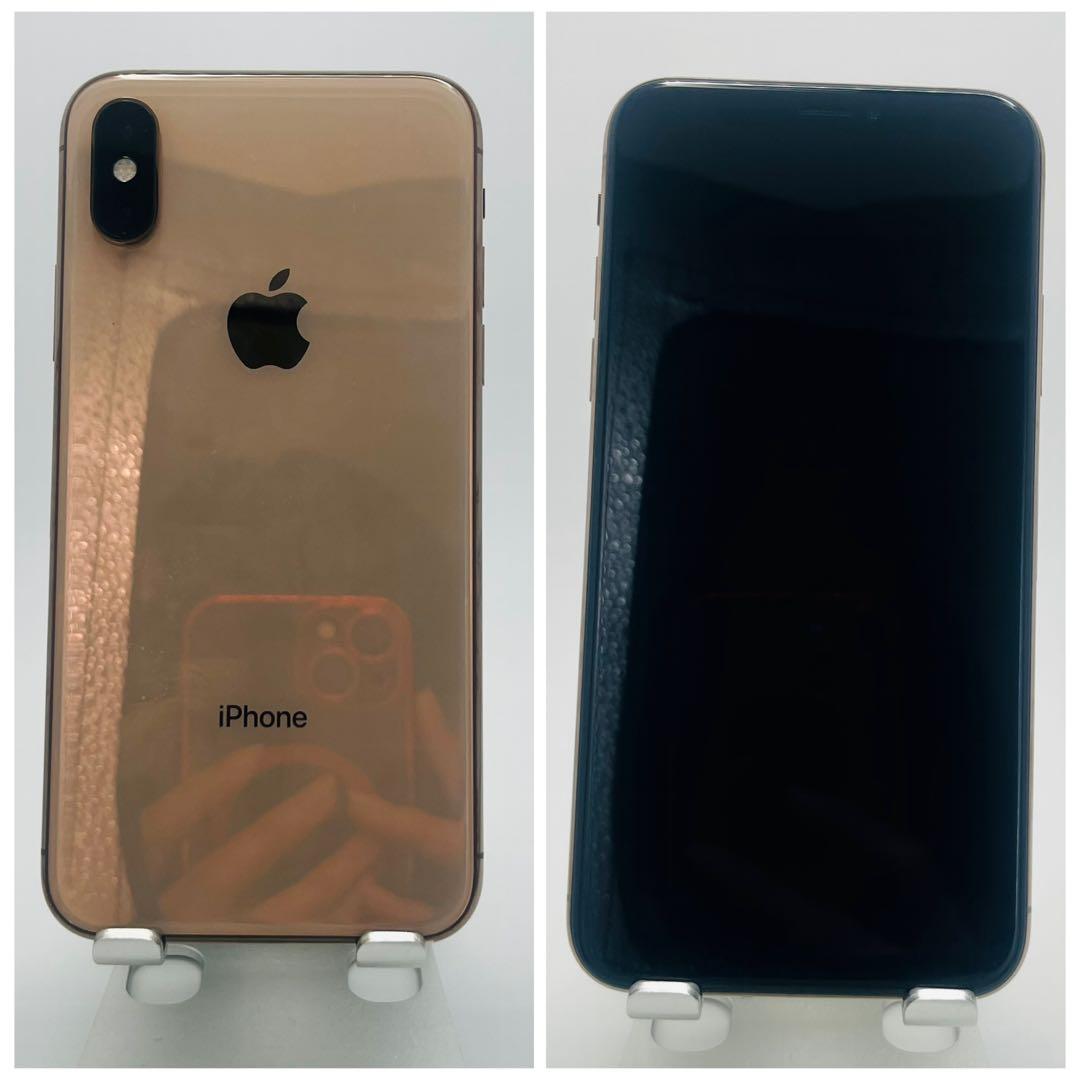 【B】iPhone XS 64GB SIMフリー　ゴールド　本体