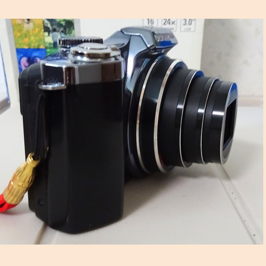 極美品 OLYMPUS SZ-30MR 光学24倍ズーム 予備電池5個付完動品