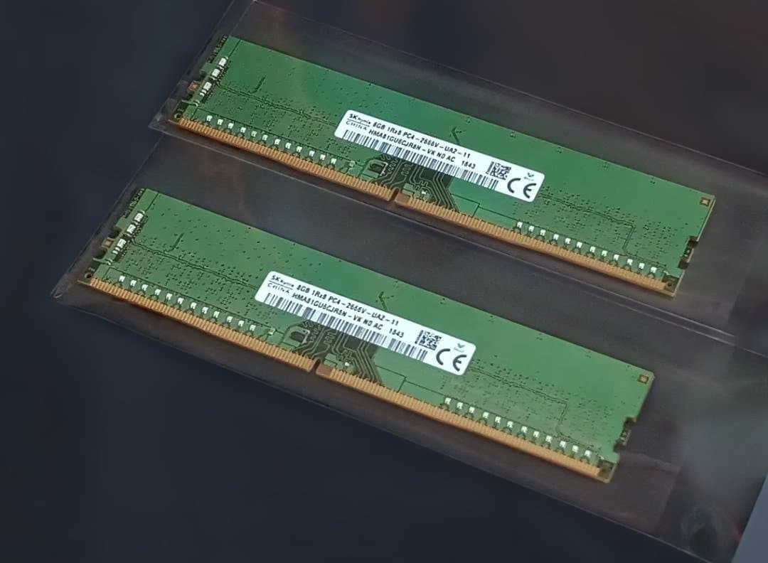 SK Hynix ディスクトップ用メモリ 8GB 2枚 合計16GB DDR4