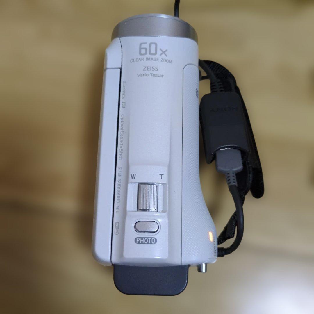 値下げ)SONY HDR-CX480ビデオカメラ 本体と三脚付き　動作確認済
