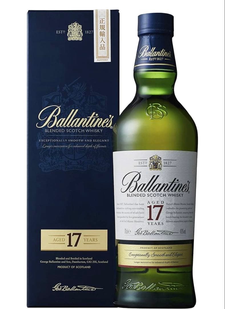 ウイスキー Ballantine's Blended Scotch Whisky