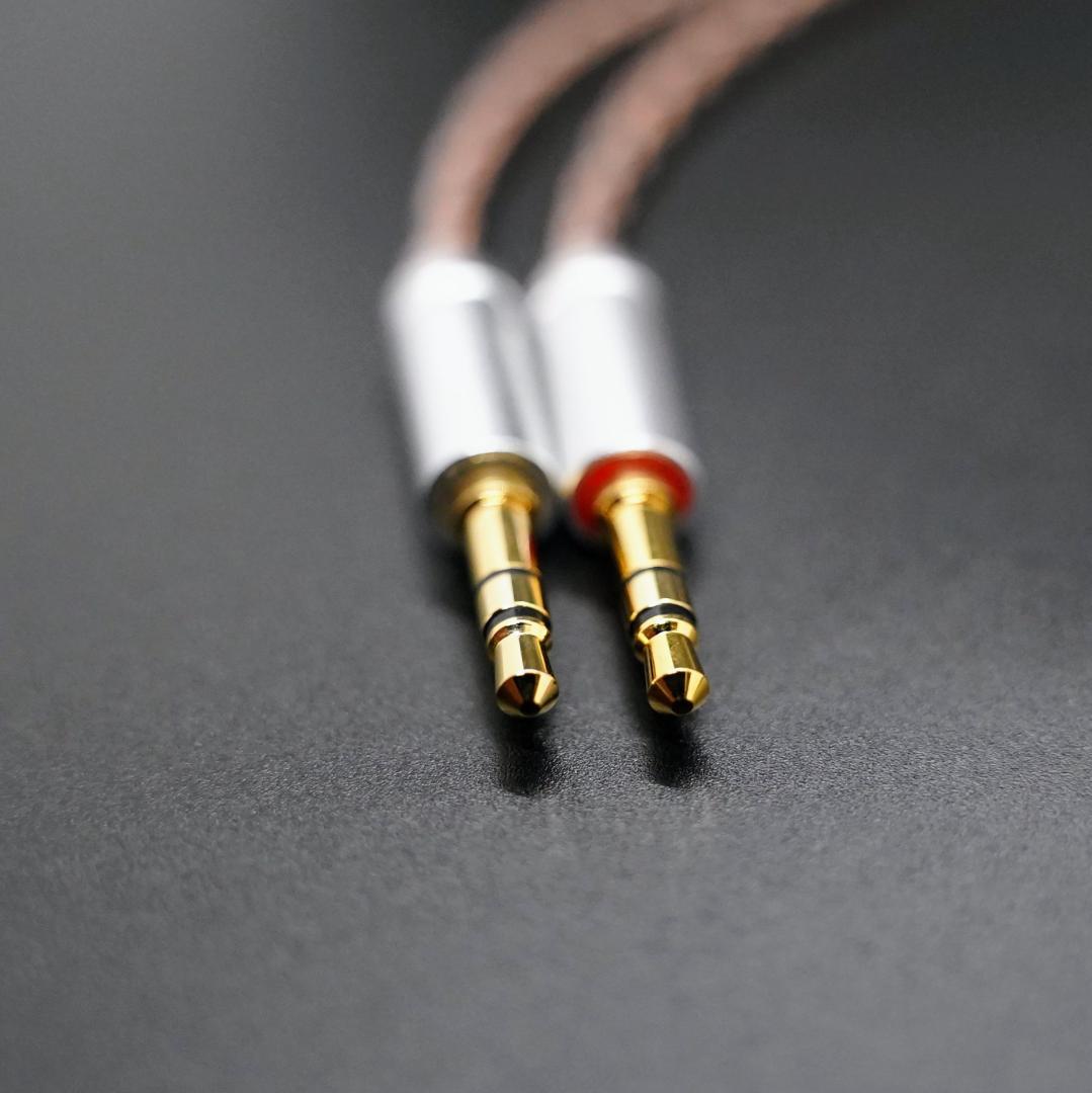 【1点のみ】超高評価ソニー DIYキンバーケーブル ダブル3.5mm/4.4mm