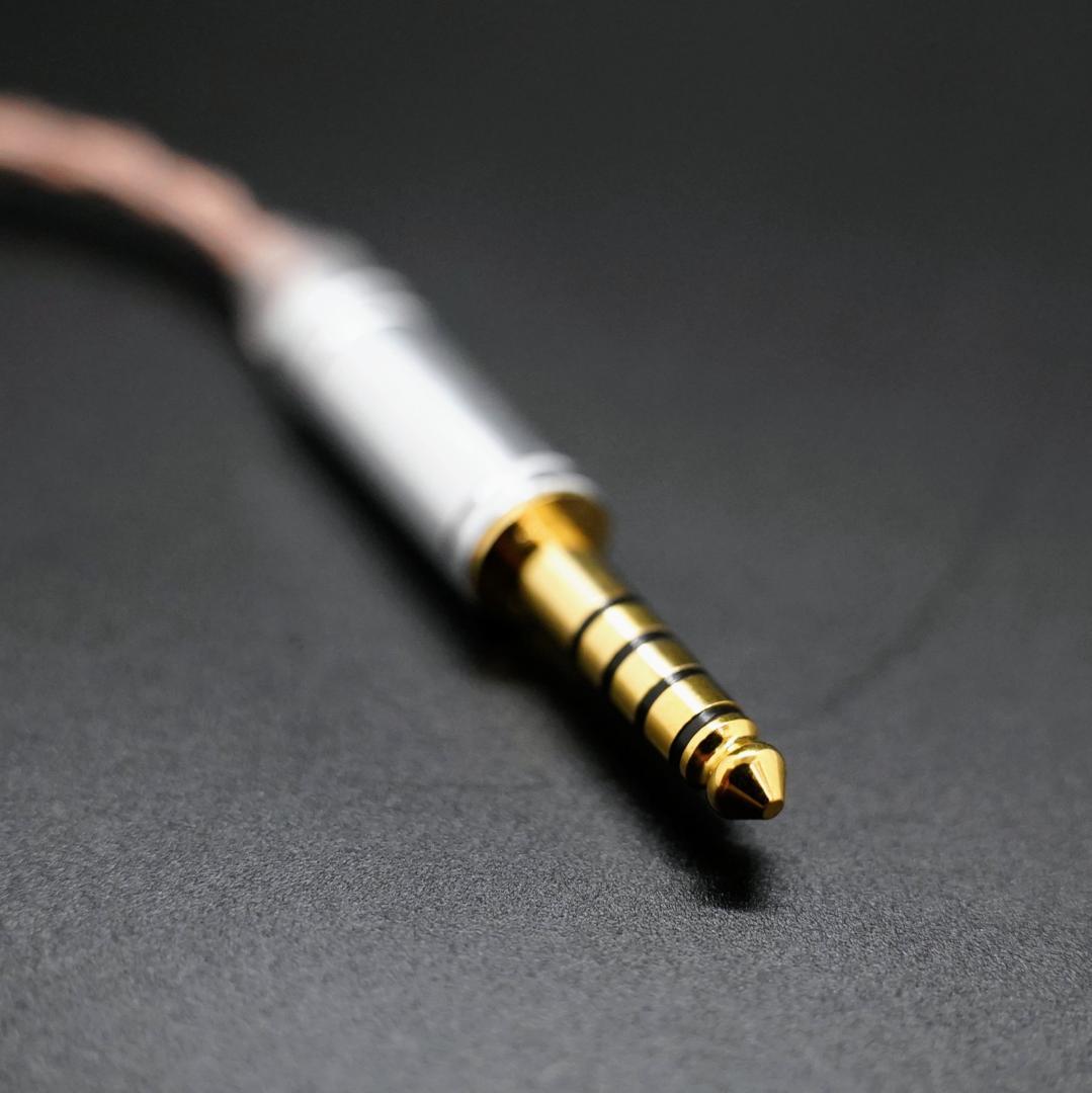 【1点のみ】超高評価ソニー DIYキンバーケーブル ダブル3.5mm/4.4mm