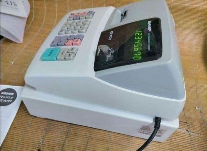 シャープレジスター　XE-A127　簡単便利特殊　送料込　001571