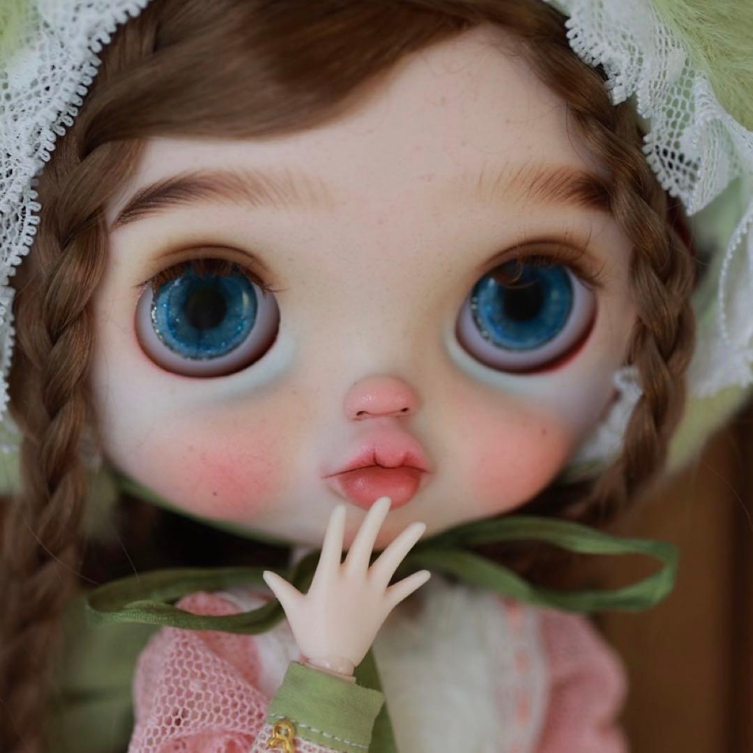 作家様カスタムブライス 人形 かわいい 個性的 まんまる フルセット ん〜