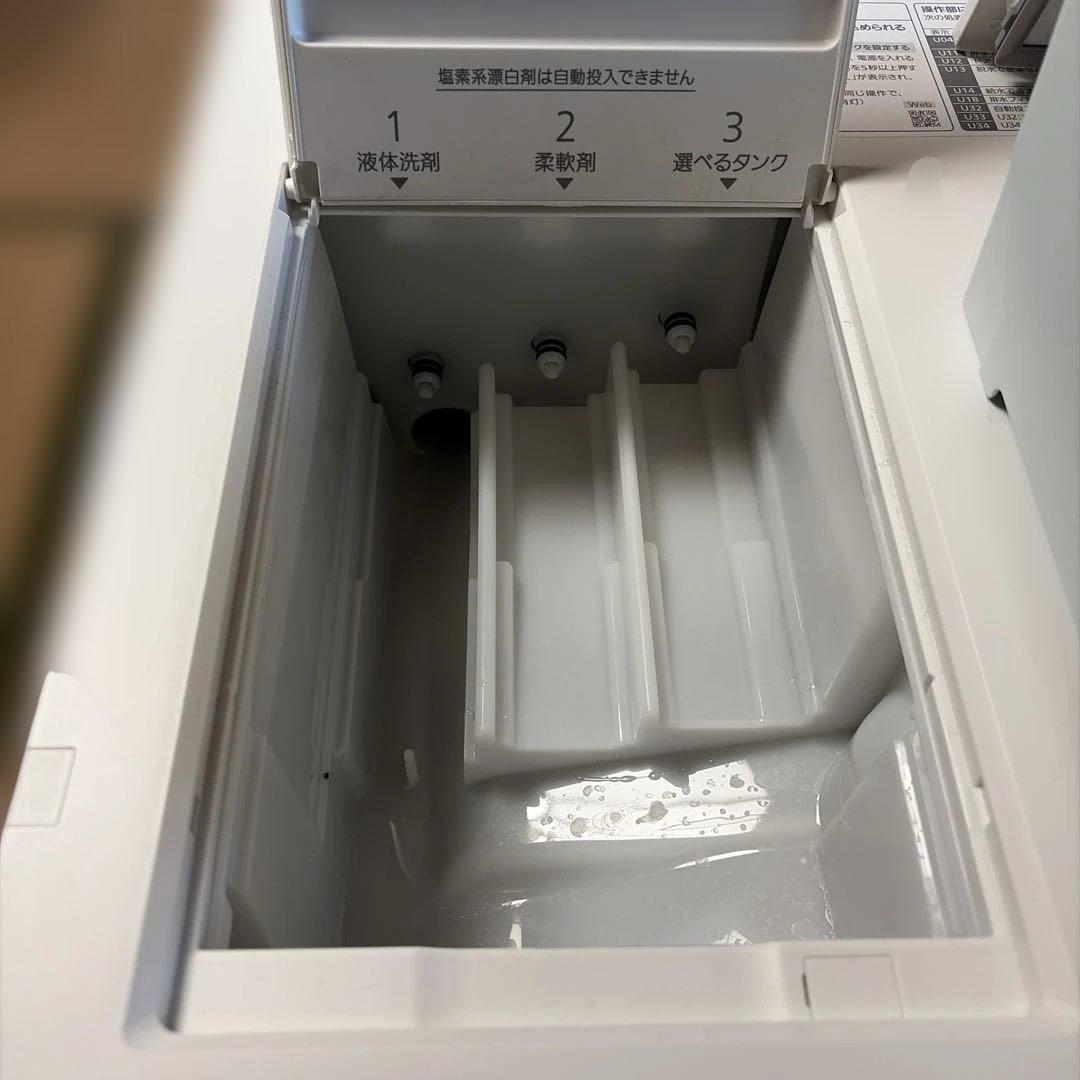 美品Panasonic ドラム式洗濯機 NA-LX127CL
