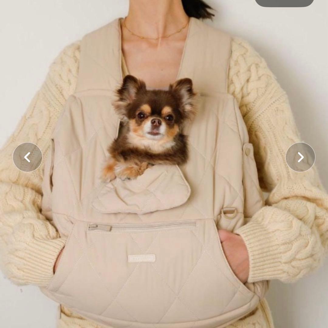 【新品】moncheri モンシェリ　キャリーバッグ　前抱っこリュック グレー