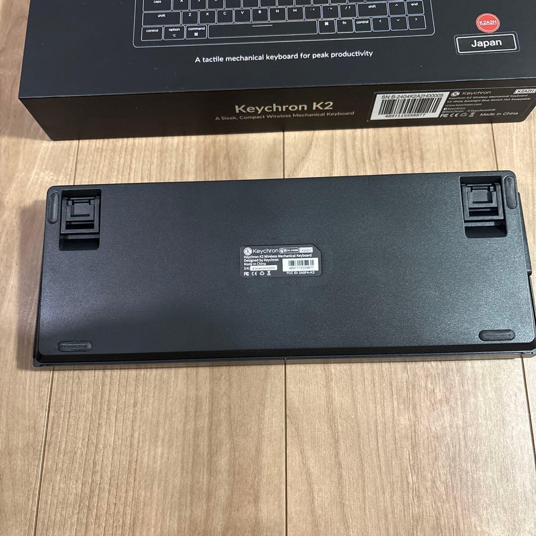 Keychron K2 メカニカルキーボード 本体 US配列 赤軸