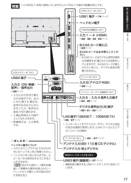 SHARP 70インチ 世界の亀山ブランド 液晶テレビ LC-70GL7