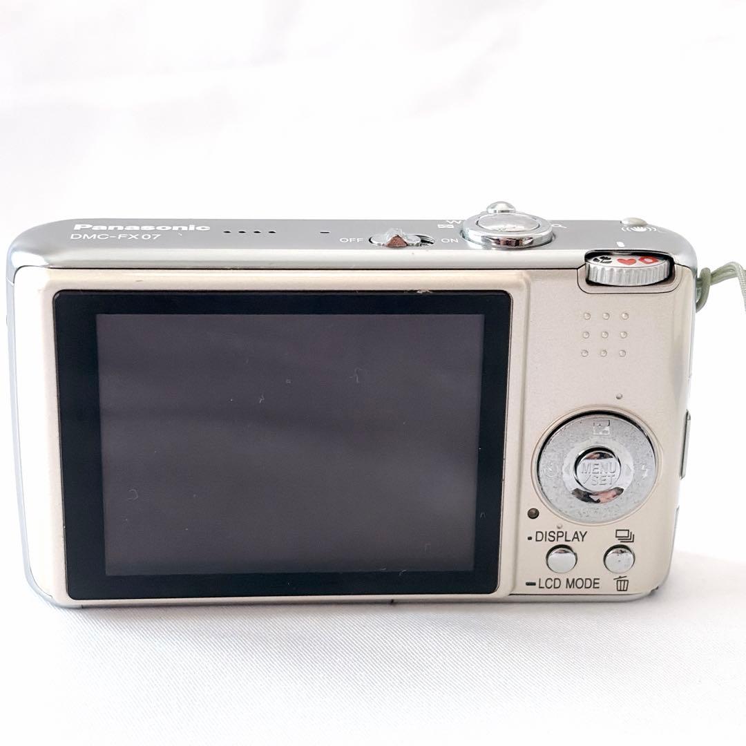 稼動品Panasonic LUMIX DMC-FX07 デジカメ デジタルカメラ