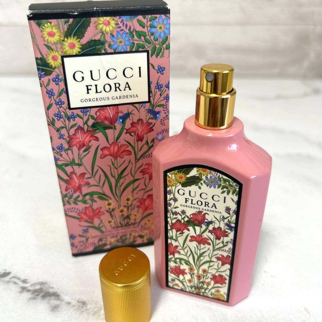ほぼ満量　GUCCI フローラゴージャスガーデニア　50ml