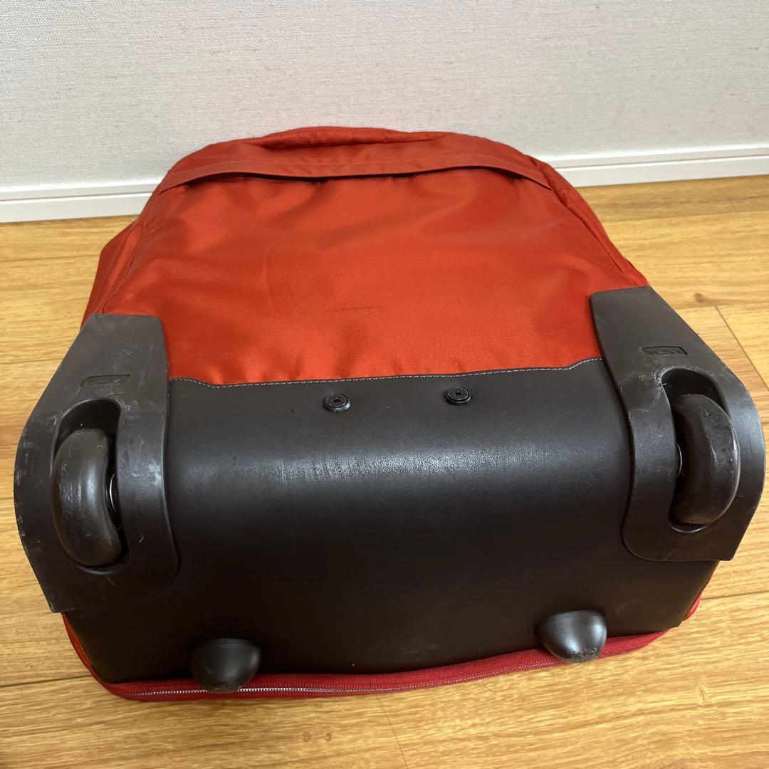 TUMI オレンジ色 キャリーカート 約50cm