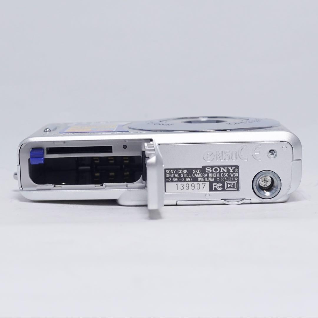 動作確認済 極美品 SONY Cybershot DSC-W30