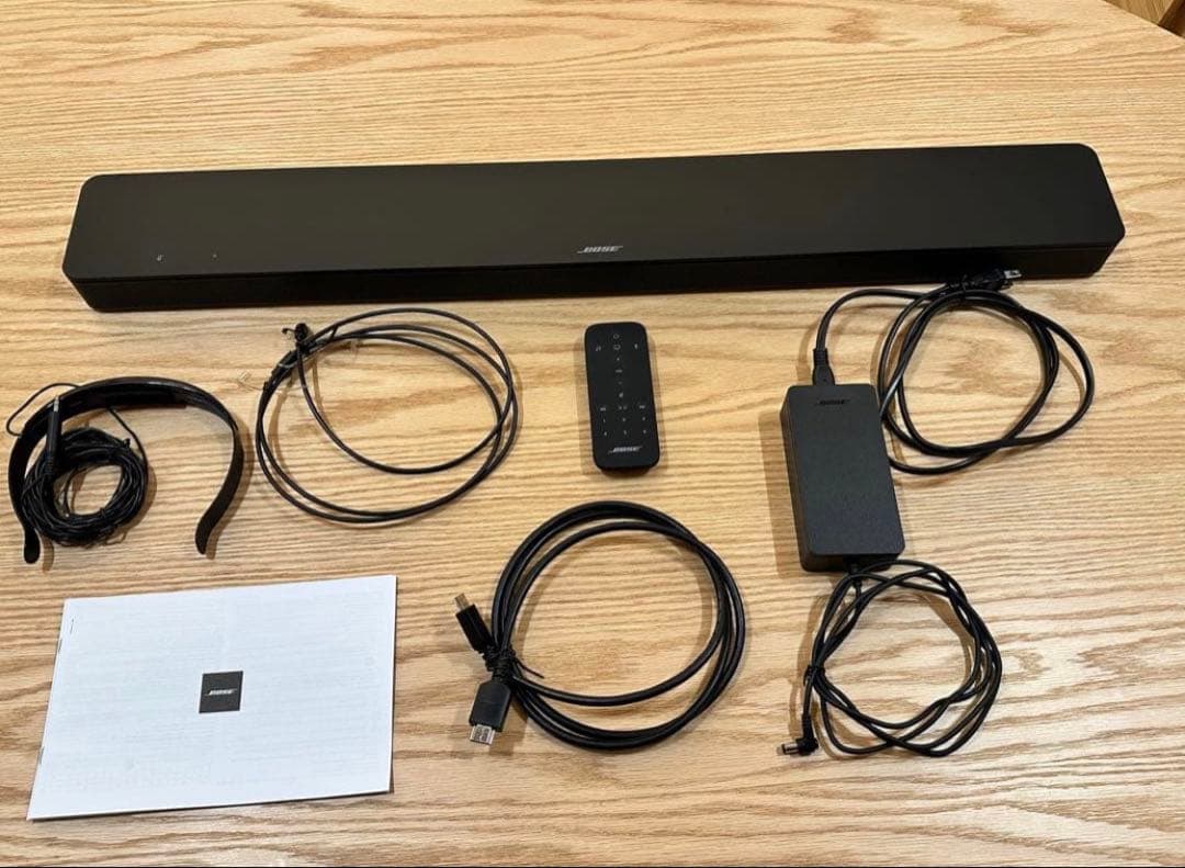 最終値下げ　美品　送料無料　BOSE SOUNDBAR 500 リモコン付き