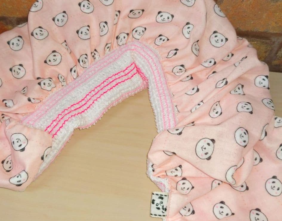 専用♥特価❤みかん＊癒しの⭐厚め＊オリジナルボディタオル❤パンダ…ピンク⭐