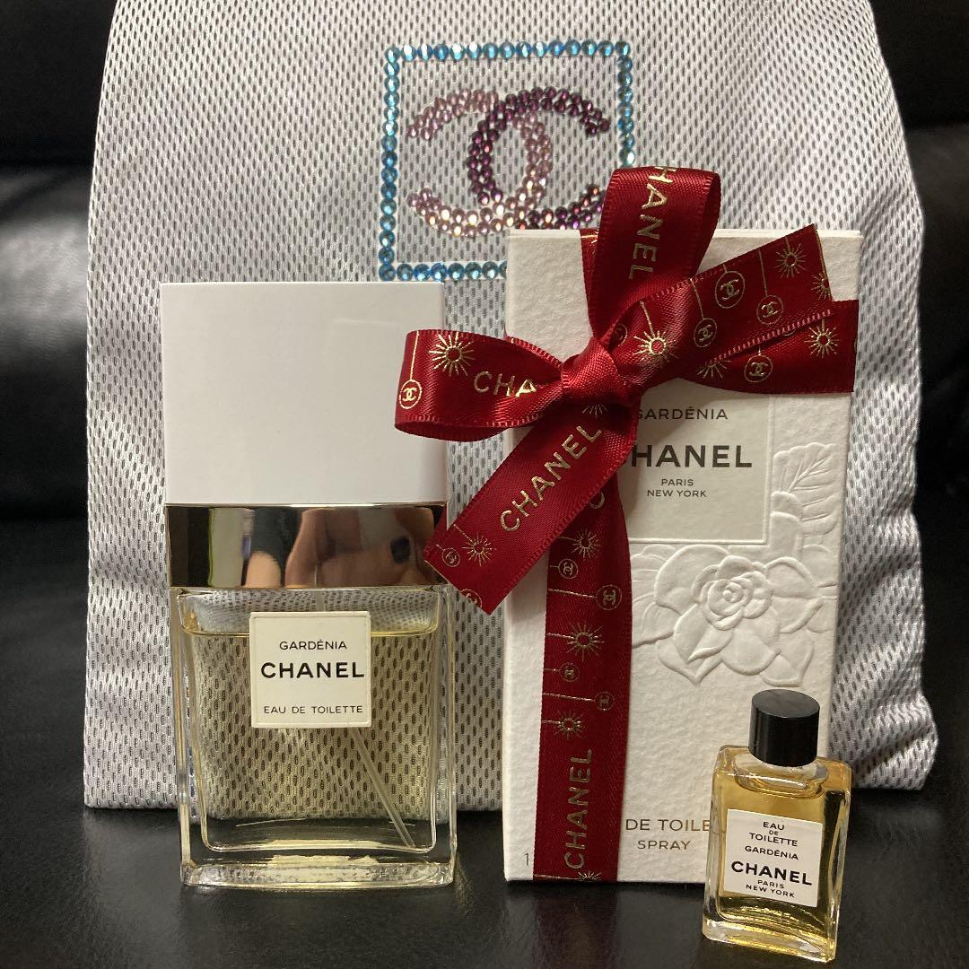 ★CHANEL シャネル ガーデニア 香水 巾着 セット