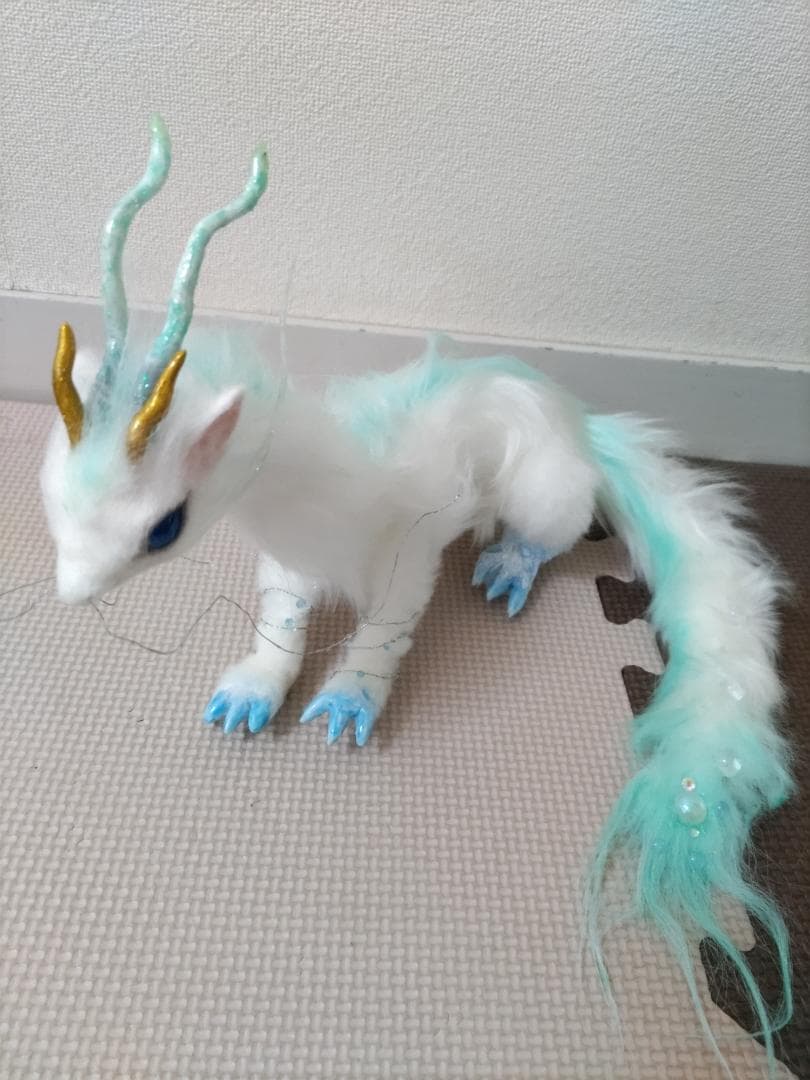 アートドール　ドラゴン　龍　幻獣　作家様　ぬいぐるみ