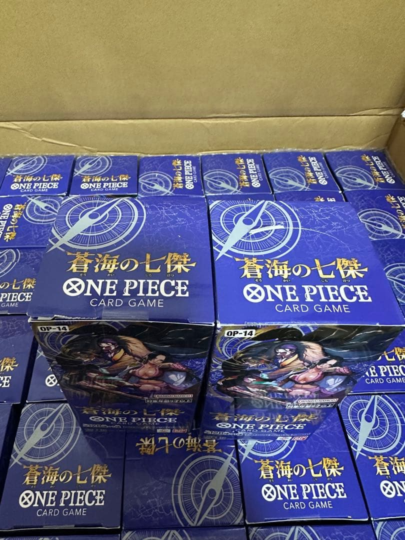 ワンピースカード 蒼海の七傑 42BOX　テープ付き