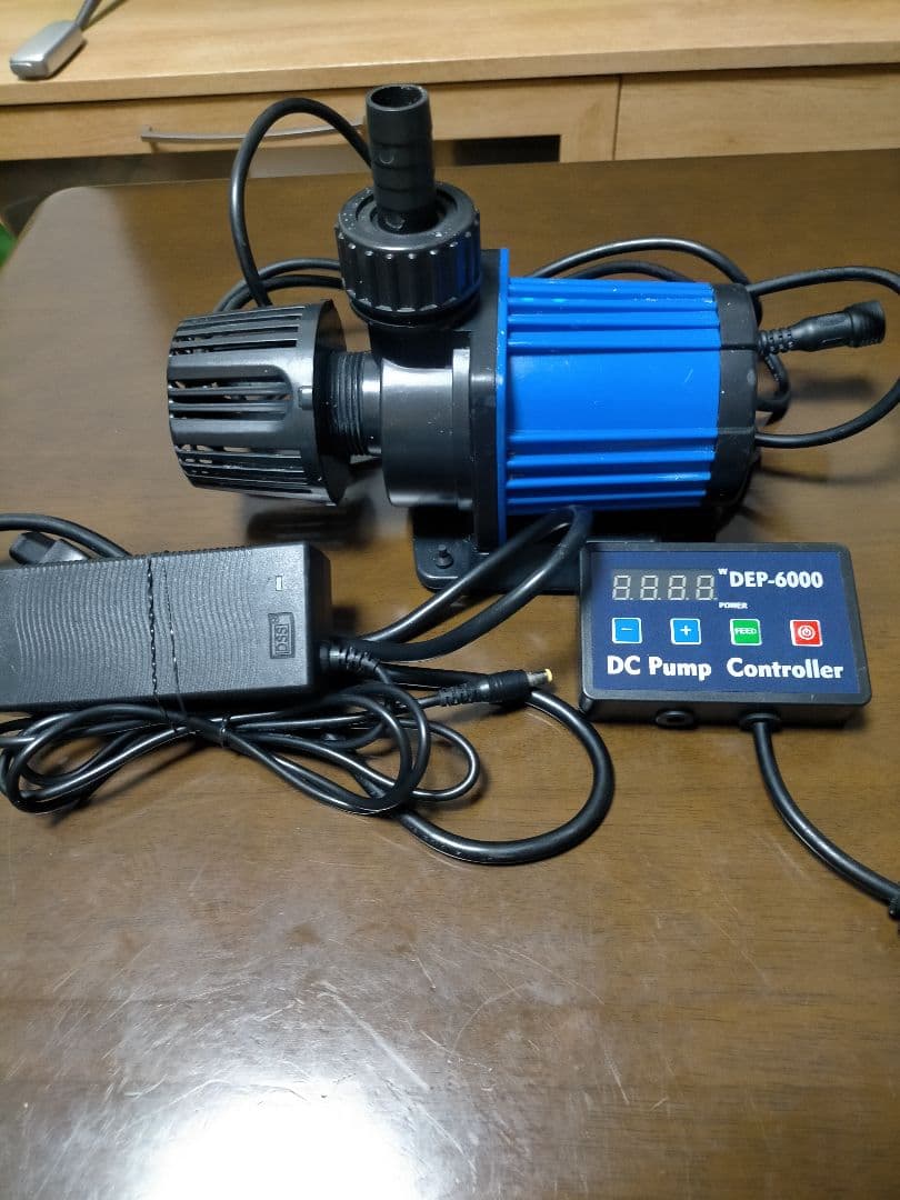 DEP-6000 DCポンプ コントローラー付き　水流ポンプ　熱帯魚　海水魚
