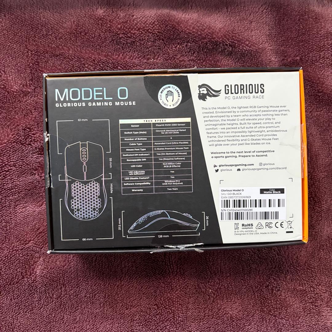 GLORIOUS MODEL O マウス 本体