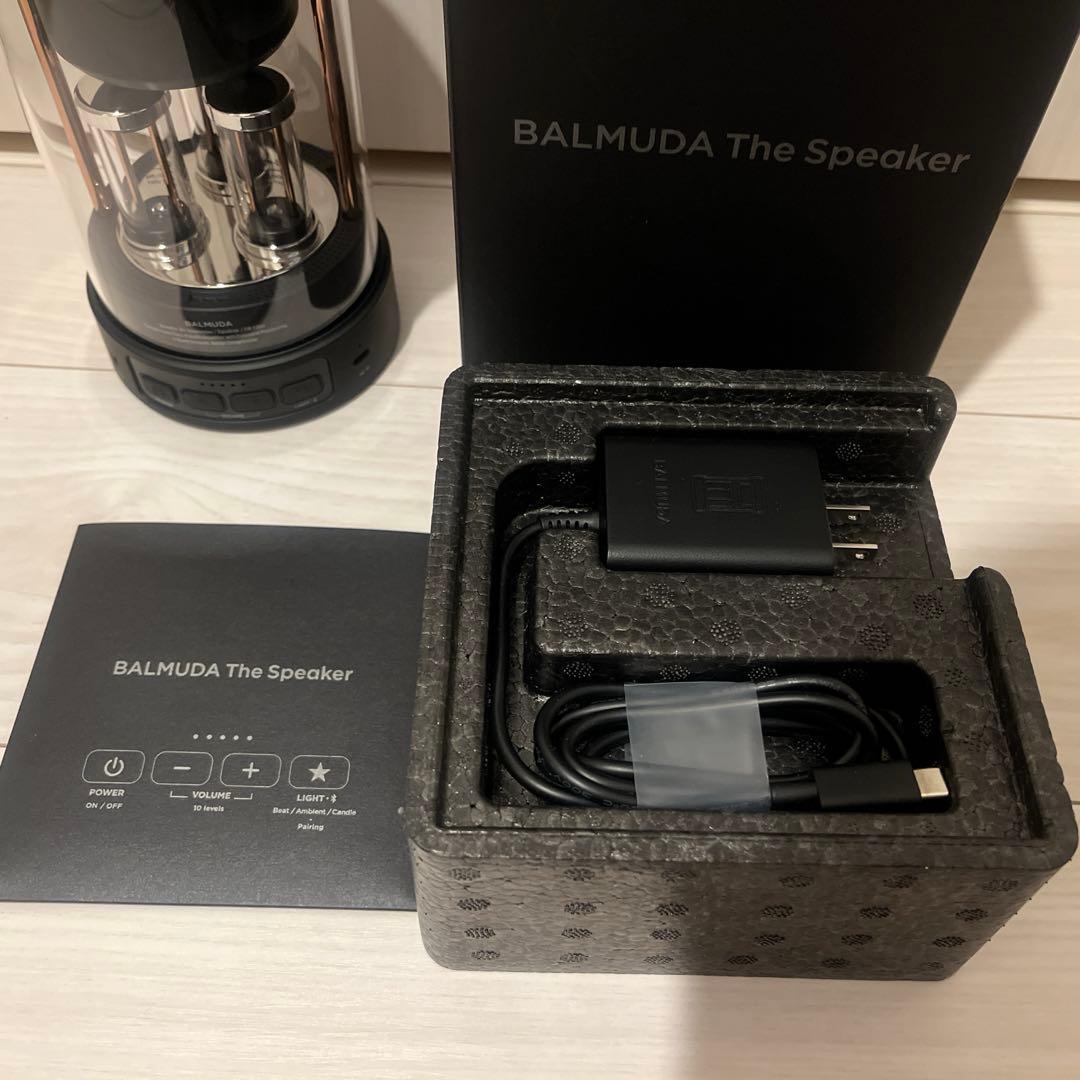 ［未使用品］#即日発送可#BALMUDA バルミューダ　スピーカー