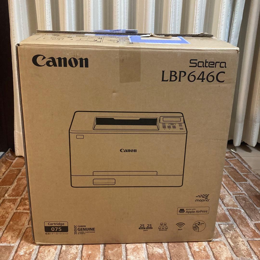 Canon LBP646C 新品未使用 A4カラーレーザービームプリンター