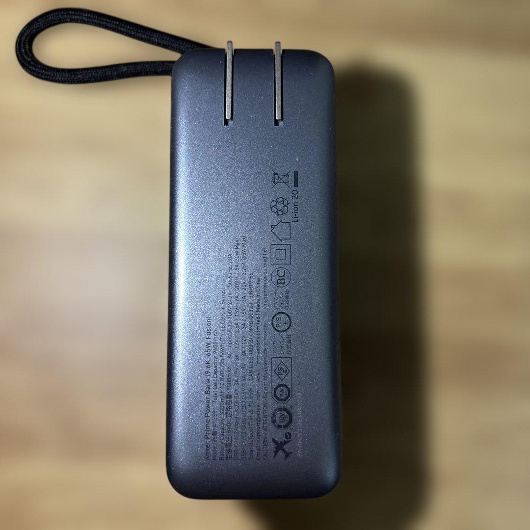 Anker Prime Power Bank ケーブル、ケース付