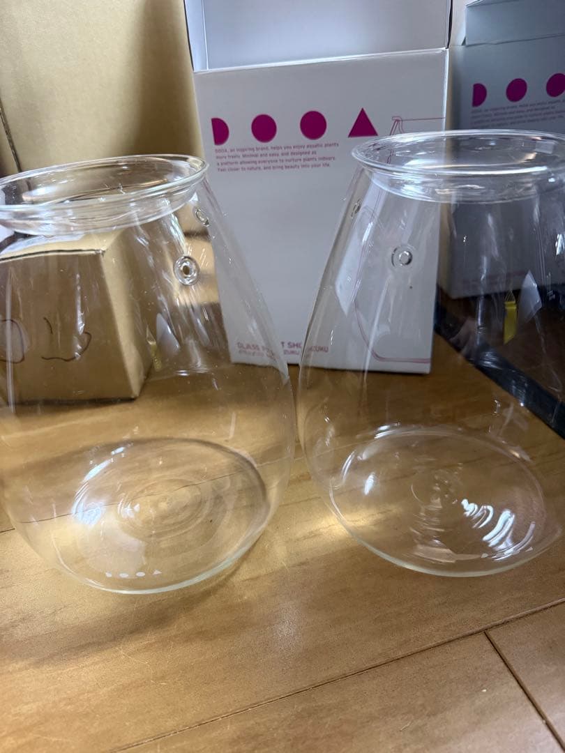 ADAGLASS POT SHIZUKU 2個セット