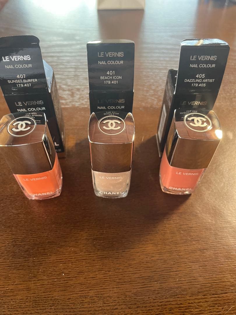 CHANEL LE VERNIS ネイルカラー　401 405 407