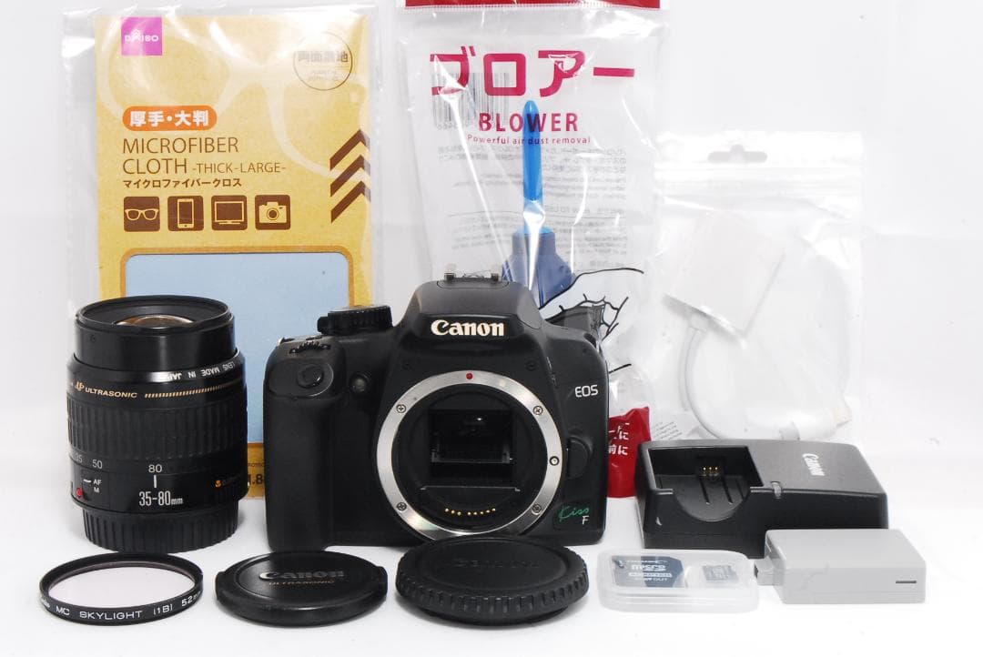初心者◎ Canon EOS Kiss F レンズセット すぐ使える