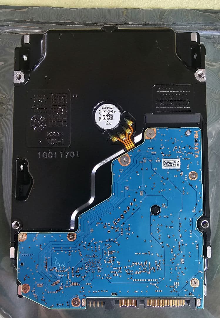 東芝　16TB HDD MN08ACA16T 稼働時間極小