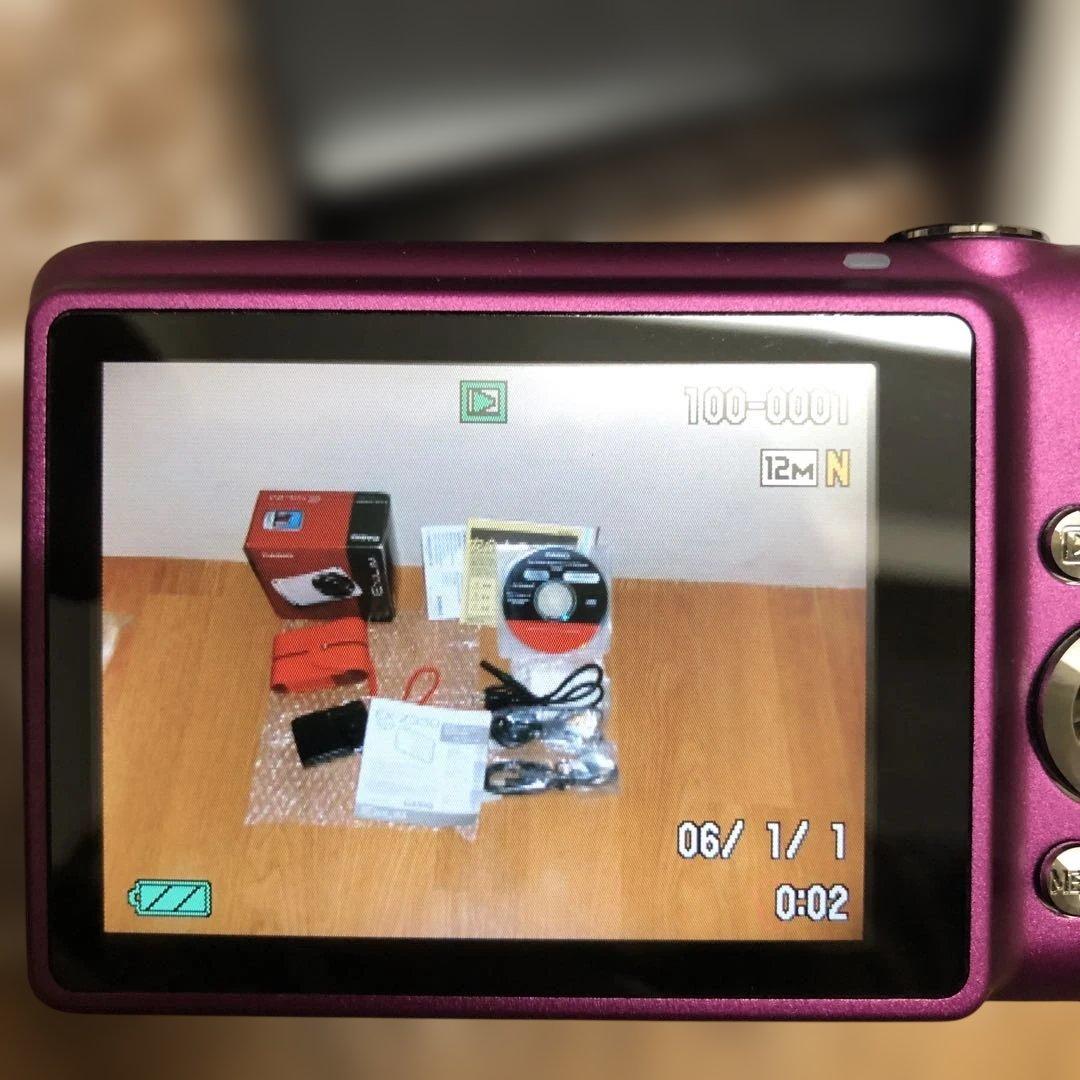 [美品] CASIO EXILM デジカメ EX-Z330 箱・説明書・ケース付