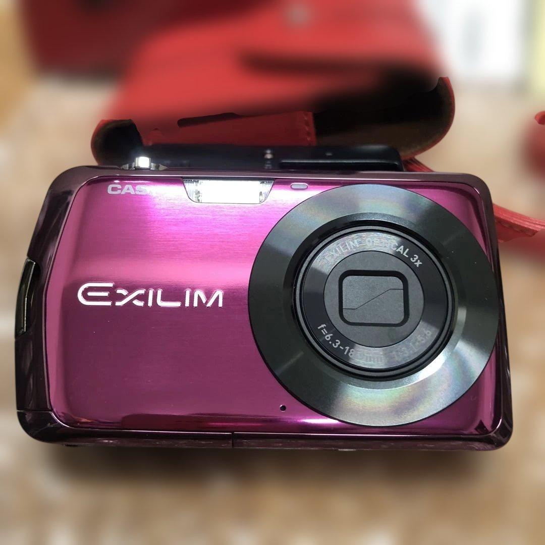 [美品] CASIO EXILM デジカメ EX-Z330 箱・説明書・ケース付