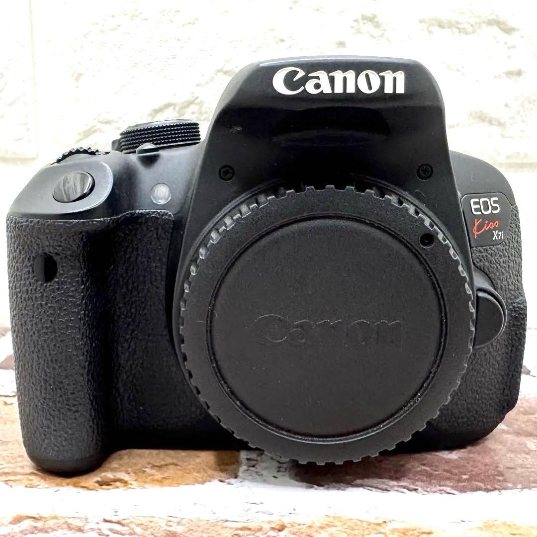 Canon EOS Kiss X7i 手ぶれ補正レンズ　元箱付き
