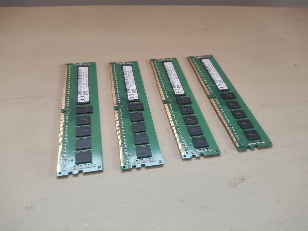 SK hynix 8GB DDR4 2133MHz メモリ 4枚セット